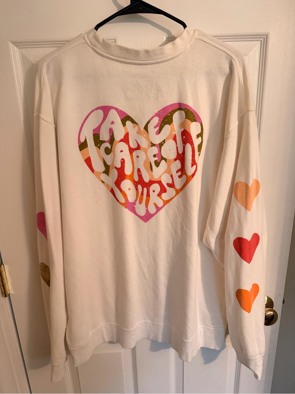 Women's Crewneck Sweater in Off-White